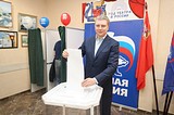 Глава Одинцовского района Андрей Иванов проголосовал за кандидатов в Совет депутатов Одинцовского городского округа