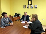 4 февраля депутат Московской областной Думы Александр Баранов провел личный прием граждан в городе Голицыно