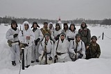 Участники реконструкции воссоздали события января 1942 года, когда части 82-й мотострелковой дивизии РККА освобождали от немецко-фашистских захватчиков территорию нынешнего Одинцовского района