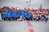 Хоккейный матч «Русской классики» прошел в Чупряково