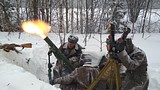В Кубинке прошла военно-историческая реконструкция «Рубежи славы», посвященная 77-й годовщине Битвы за Москву