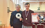 Тимофей Власов с тренером