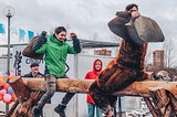 Открытое первенство Одинцовского района по боям на бревне прошло в Голицыно