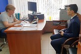 Лариса Лазутина встретилась с представителем Молодежного парламента при Совете депутатов Одинцовского района
