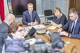 6 марта, на еженедельной планерке главы Одинцовского района с руководителями городских и сельских поселений обсудили работу с обращениями граждан на портале «Добродел»