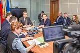 29 марта, глава Одинцовского района Андрей Иванов провел еженедельное планерное заседание с главами поселений