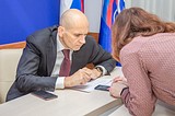 Депутат Мособлдумы Дмитрий Голубков провел традиционный личный прием граждан