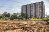 На Верхне-Пролетарской улице в Одинцово начались работы по созданию спортивного парка