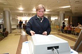 Лариса Лазутина приняла участие в голосовании в Совет депутатов Одинцовского городского округа