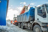 Дорожные службы Одинцовского района в зимний период вывезли более 170000 кубометров снега