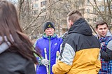 Лариса Лазутина приняла участие в муниципальном субботнике в Одинцово