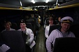 Фото: Андрей Иванов проводил делегацию акции «Салют Победе» в Новороссийск
