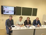 Лариса Лазутина приняла участие в совещании в Одинцовской районной больнице №2