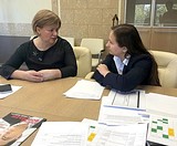 Лариса Лазутина встретилась с руководством администрации Одинцовского городского округа