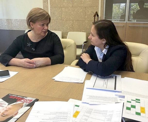 Лариса Лазутина встретилась с руководством администрации Одинцовского городского округа, Май