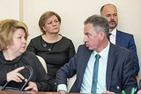 Лариса Лазутина приняла участие в первом заседании Совета депутатов Одинцовского городского округа