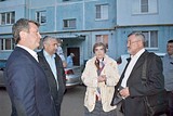 Олег Рожнов принял участие в общем собрании жителей Сосновки