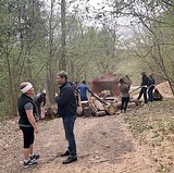 Лариса Лазутина обсудила с директором Одинцовского парка культуры, спорта и отдыха вопросы благоустройства