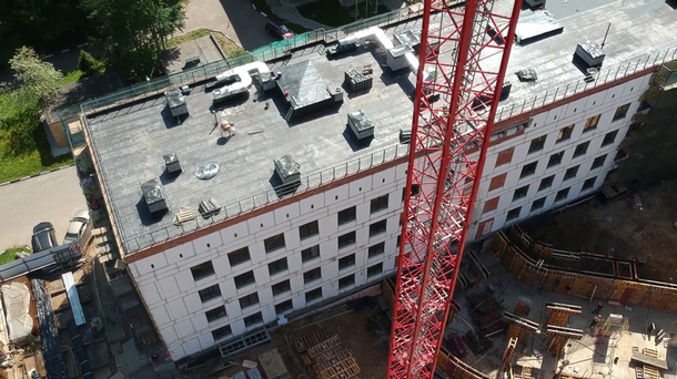 Реконструкция Одинцовской поликлиники №1 завершится до конца 2019 года, Июнь