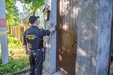 В Звенигороде прошел рейд по налоговым должникам.