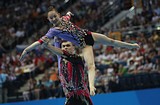 Акробаты спортшколы «Старый Городок» Кирилл Старцев и Виктория Аксенова стали чемпионам II Европейских игр