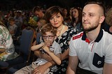 Фото: Андрей Иванов, Оксана Пушкина и Ксения Мишонова открыли региональный фестиваль «В будущее без границ» в Одинцово
