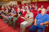 Состоялась рабочая встреча жителей и представителей администрации по вопросу демонтажа гаражей в 8 микрорайоне Одинцово