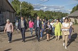 Фото: Глава округа Андрей Иванов с рабочим визитом посетил Городок-17 в Больших Вяземах