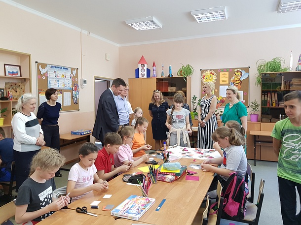 Депутаты-единороссы провели мониторинг летних школьных лагерей Звенигорода, Июнь