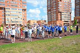 Единороссы Звенигорода провели акцию «Детская зарядка с Чемпионом»