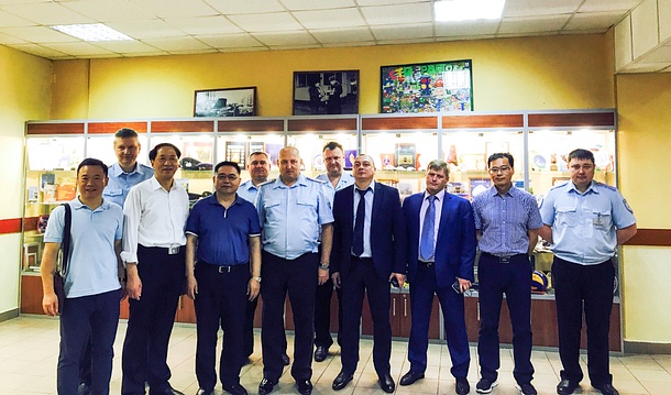 Одинцовские полицейские встретились с делегацией Китайской Народной Республики, Июнь
