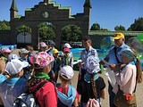 Одинцовская Госавтоинспекция провела для детей практические занятия по правилам дорожного движения