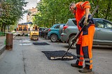 Во дворах Одинцовского округа устранили 270 оцифрованных ям