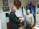 В рамках личного приема Одинцовские единороссы вручили своему земляку медаль «30 лет вывода советских войск из Афганистана»