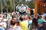 Более 3000 человек принимают участие в открытии парка «Раздолье» в Одинцово