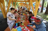 В Одинцовском округе проходит торжественное открытие парка «Раздолье»