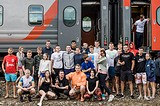 Добровольческий отряд подмосковных молодогвардейцев вернулся из пережившего наводнение Тулуна
