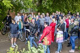 Оксана Пушкина и Андрей Иванов вместе с жителями провели инспекцию микрорайона «Восточный»
