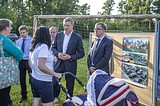 Одинцовские партийцы обсудили с жителями реконструкцию стадиона «Спартак»