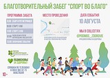 Благотворительный забег «Спорт во благо»