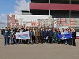 Сторонники партии организовали для ветеранов и общественников поездку на полигон Алабино