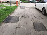 Более 190 ям ликвидировали на автомобильных дорогах Звенигорода