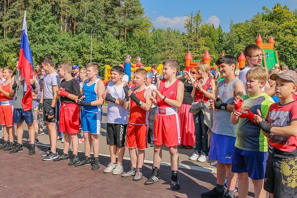 Первый фестиваль детского спорта прошёл в Одинцово, Первый фестиваль детского спорта прошёл в Одинцово