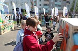 Более 15 тысяч человек приняли участие в открытии выставки уличного искусства в рамках фестиваля «Urban Morphogenesis»