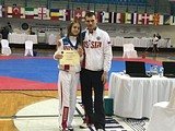 Одинцовские спортсменки Лариса Медведева и Арина Пучко успешно выступили на Чемпионате Европы по тхэквондо ВТФ