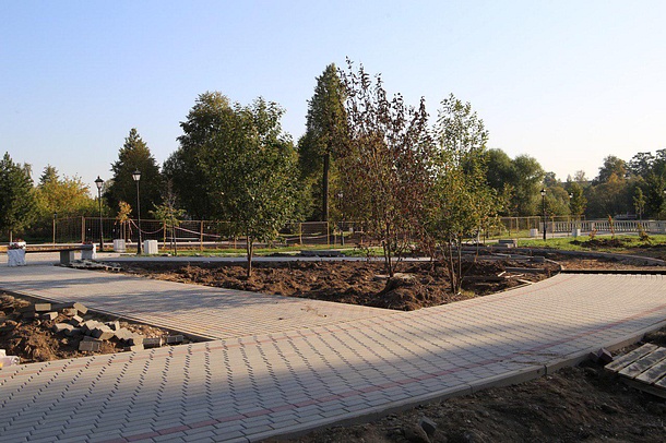 Строительство «Парка героев Отечественной войны 1812 года» года закончат в конце октября, Сентябрь