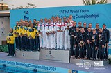 Дарья Огородникова из Зареченской школы стала двукратной чемпионкой мира по синхронному плаванию