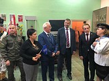 Одинцовские единороссы приняли участие в одном из заключительных этапов военно-патриотической эстафеты «Салют Победе!»