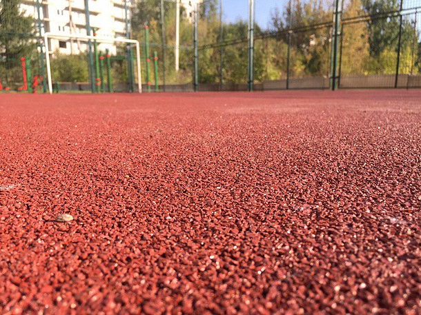 Обновленная спортивная площадка открылась в Звенигороде, Обновленная спортивная площадка открылась в Звенигороде