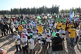 Экологическая акции «Наш лес» в деревне Хлюпино собрала более 3000 человек
